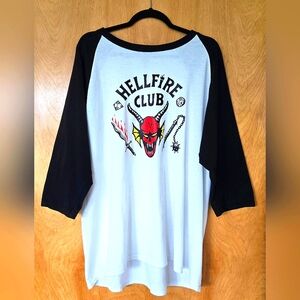 Gildan Heavy Cotton T-Shirt - Black and White